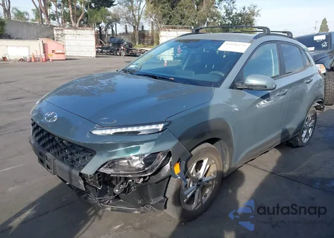2022 Hyundai Kona Sel z USA, uszkodzony, nr VIN KM8K6CAB8NU886914